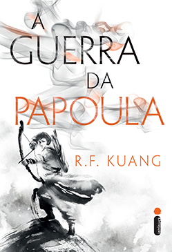 Capa do livro A Guerra da Papoula, escrito por R. J. Kuang, publicado no Brasil pela editora Intrínseca 